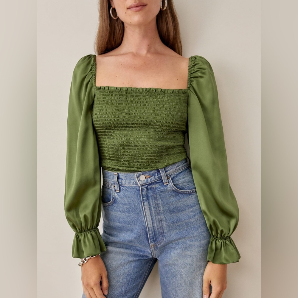 Reformation chamomile Top